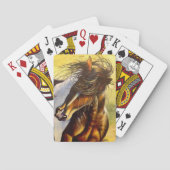 Wilde Pferde Spielkarten (Rückseite)