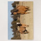 Wilde Pferde, Steengebirge Puzzle (Vertikal)