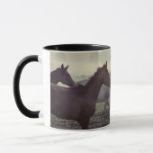 Wilde Pferde Tasse (Links)
