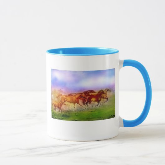 WILDE PFERDE TASSE (Rechts)