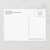 Wilde Pferde, Theodore Roosevelt NP, North Dakota Postkarte (Rückseite)