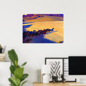 Wilde Pferde von Nevada, 1927 von Maynard Dixon Poster (Heimbüro)