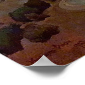 "Wilde Pferde von Nevada" von Maynard Dixon Poster (Ecke)