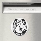 "Wilde Pferde werden mich nicht aufhalten" Magnet (In Situ (Geschirrspüler))