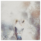 Wilde Pferde Western Art Linen Stoff (Muster)