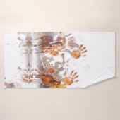 Wilde Pferde WILD HANDS Badehandtuch (Badehandtuch)