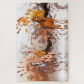 Wilde Pferde WILD HANDS Puzzle (Vertikal)