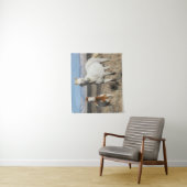 Wilde Pferde zu Hause im Sandwash Basin Wandteppich (Beispiel)