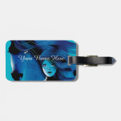 Wilde PferdeGepäckanhänger Gepäckanhänger (Rückseite horizontal)