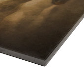 Wilde Pferdeherde Inspiration Zitat Schneidebrett (Ecke)