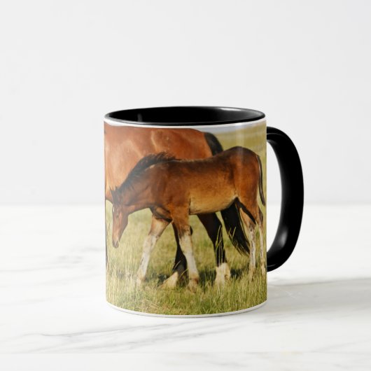 Wilde Pferdemutter und Kalte Weide Tasse (VorderseiteRechts)