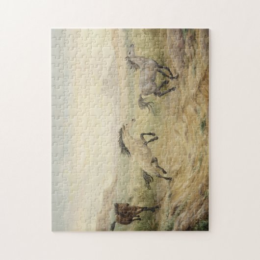 Wilde Pferdepuzzlespiel Puzzle (Vertikal)