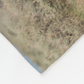 Wilde Pferdeställe kämpfen Fleecedecke (Ecke)