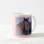 Wilde PferdeTasse Kaffeetasse (VorderseiteRechts)