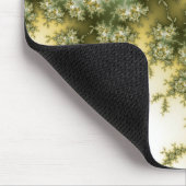 Wilde Pflanze - Mandelbrot Fraktal Art Mousepad (Ecke)