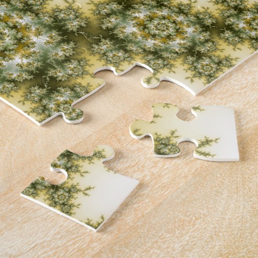 Wilde Pflanze - Mandelbrot Fraktal Art Puzzle (Seite)