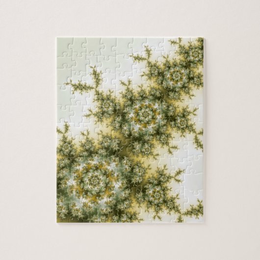 Wilde Pflanze - Mandelbrot Fraktal Art Puzzle (Vertikal)