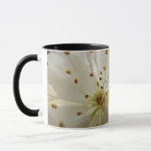Wilde Pflaumenblüten Impressionist Botanischer Kun Kaffeetasse (Links)