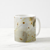 Wilde Pflaumenblüten Impressionist Botanischer Kun Kaffeetasse (VorderseiteRechts)