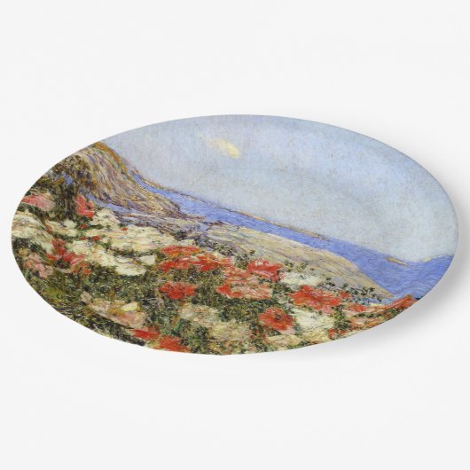 Wilde Pflücke auf den Inseln der Schuppen Pappteller (Schrägansicht)