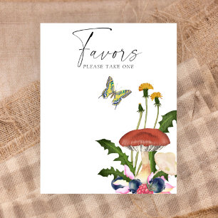 Wilde Pilz-Baby-Shower-Geschenke Poster