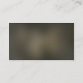 wilde Pilz-Visitenkarte Visitenkarte (Rückseite)