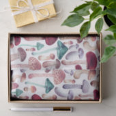 Wilde Pilze Aquarellbilder Seidenpapier (Geschenk)