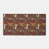 Wilde Pilze auf braun Schreibtischunterlage (Vorderseite)