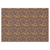 Wilde Pilze auf braun Tischdecke (Vorderseite (Horizontal))