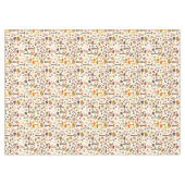 Wilde Pilze auf weißem Boden Tischdecke (Vorderseite (Horizontal))