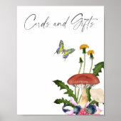 Wilde Pilze, Baby-Duschkartons und GIFTS Poster (Vorne)