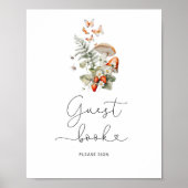 Wilde Pilze bitte unterschreiben Sie das Gästebuch (Vorne)