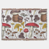 Wilde Pilze Decke (Vorderseite)