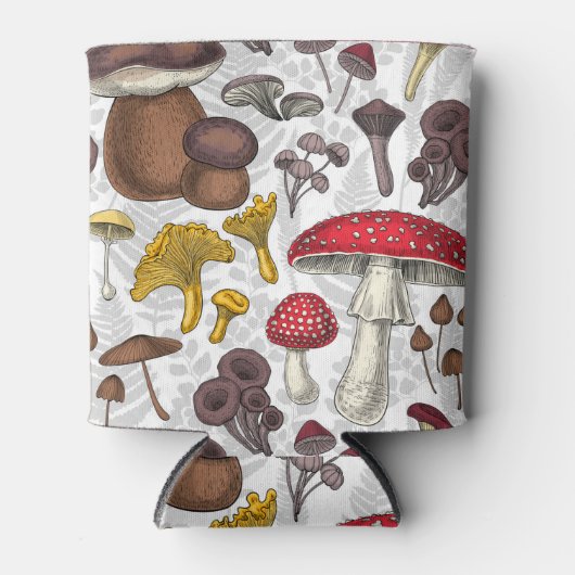 Wilde Pilze Dosenkühler (Vorderseite)