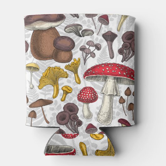 Wilde Pilze Dosenkühler (Rückseite)