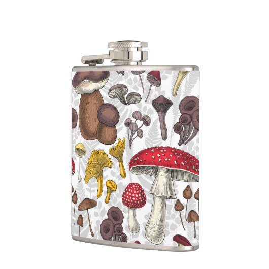 Wilde Pilze Flachmann (Links)