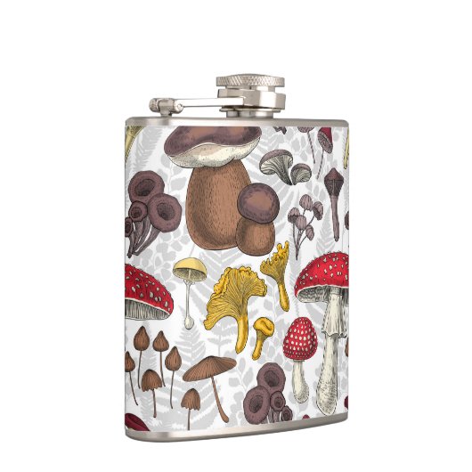 Wilde Pilze Flachmann (Rechts)