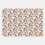 Wilde Pilze Geschenkpapier Set (Vorderseite 3)