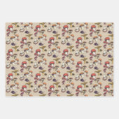 Wilde Pilze Geschenkpapier Set (Vorderseite)