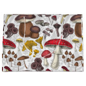 Wilde Pilze Große Geschenktüte (Vorderseite)