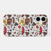 Wilde Pilze iPhone 16 Hülle (Rückseite (Horizontal))