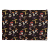 Wilde Pilze Kissenbezug (Rückseite)