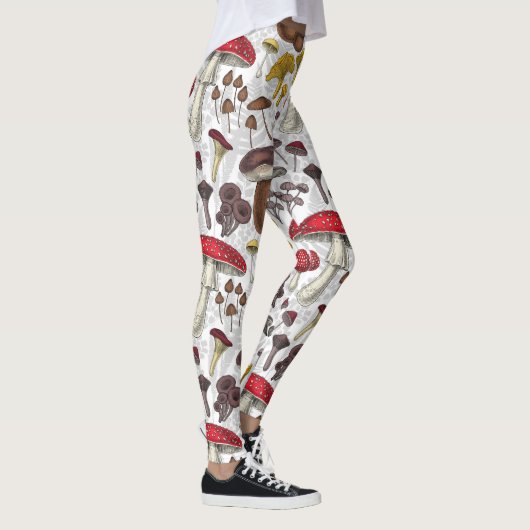 Wilde Pilze Leggings (Rechts)