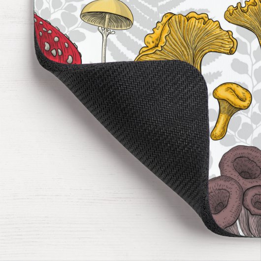 Wilde Pilze Mousepad (Ecke)