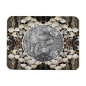 Wilde Pilze Naturrahmen hinzufügen Ihr eigenes Fot Magnet (Horizontal)