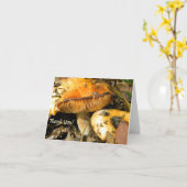 Wilde Pilze - Note Card Karte (Gelbe Blume)