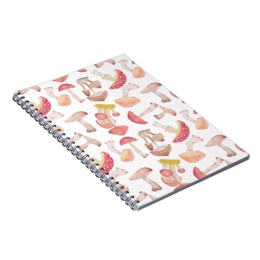 Wilde Pilze Notizblock (Rechte Seite)