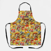 Wilde Pilze Schürze (Vorderseite)