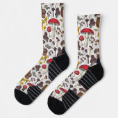Wilde Pilze Socken (Links)