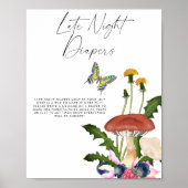 Wilde Pilze Späte Nacht Windeln Spiel Poster (Vorne)